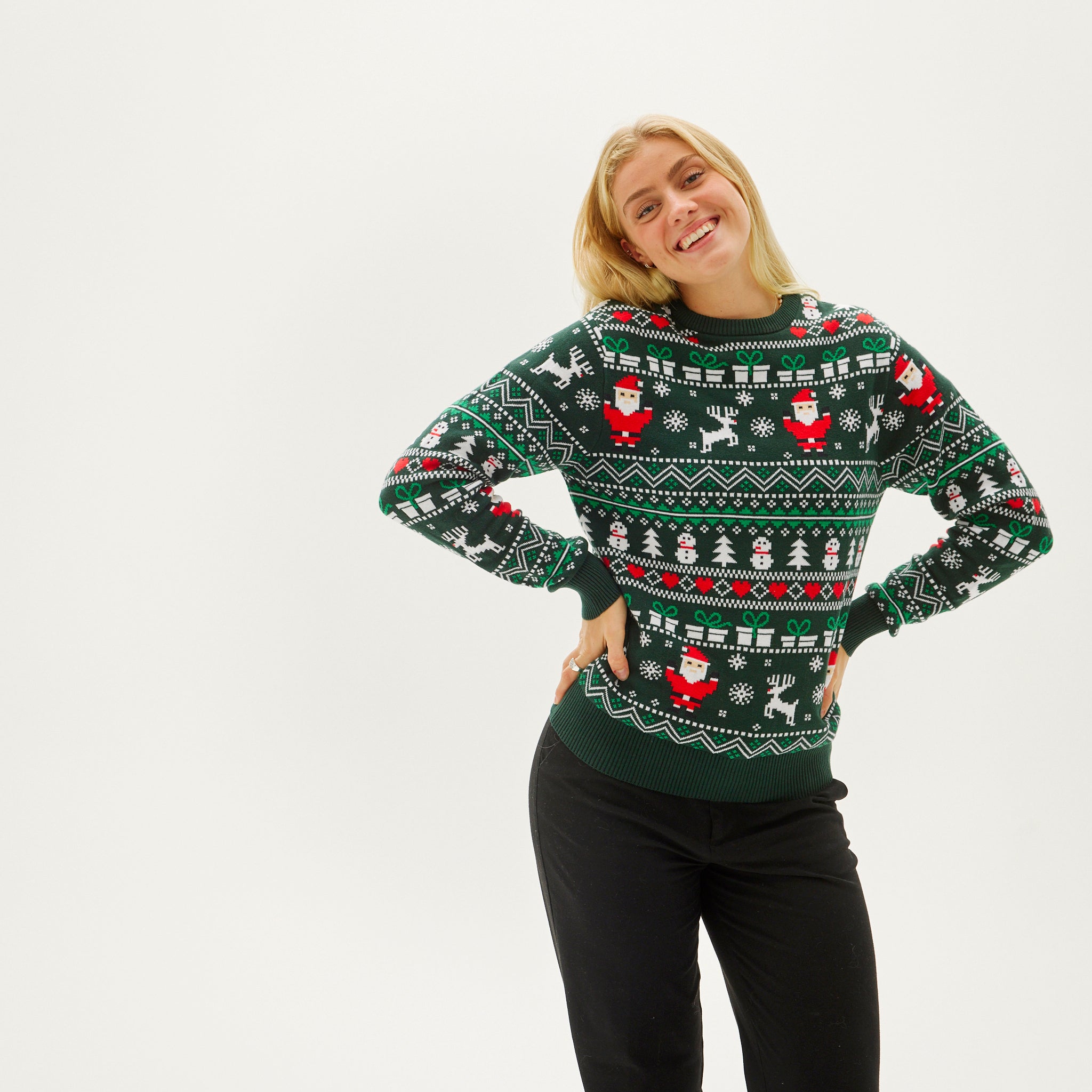 Le Pull De Noël Fin - Femme.